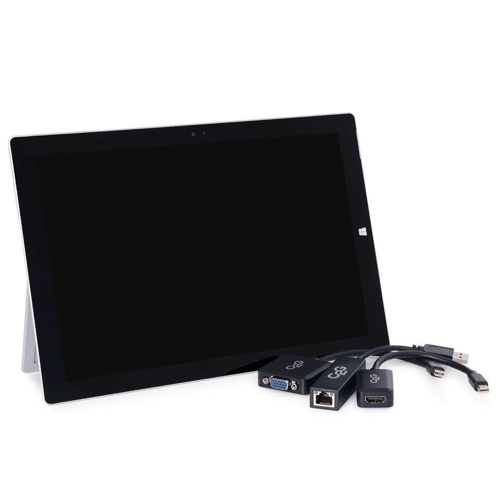 HDMI, VGA, and Ethernet Adapter Kit for Microsoft Surface