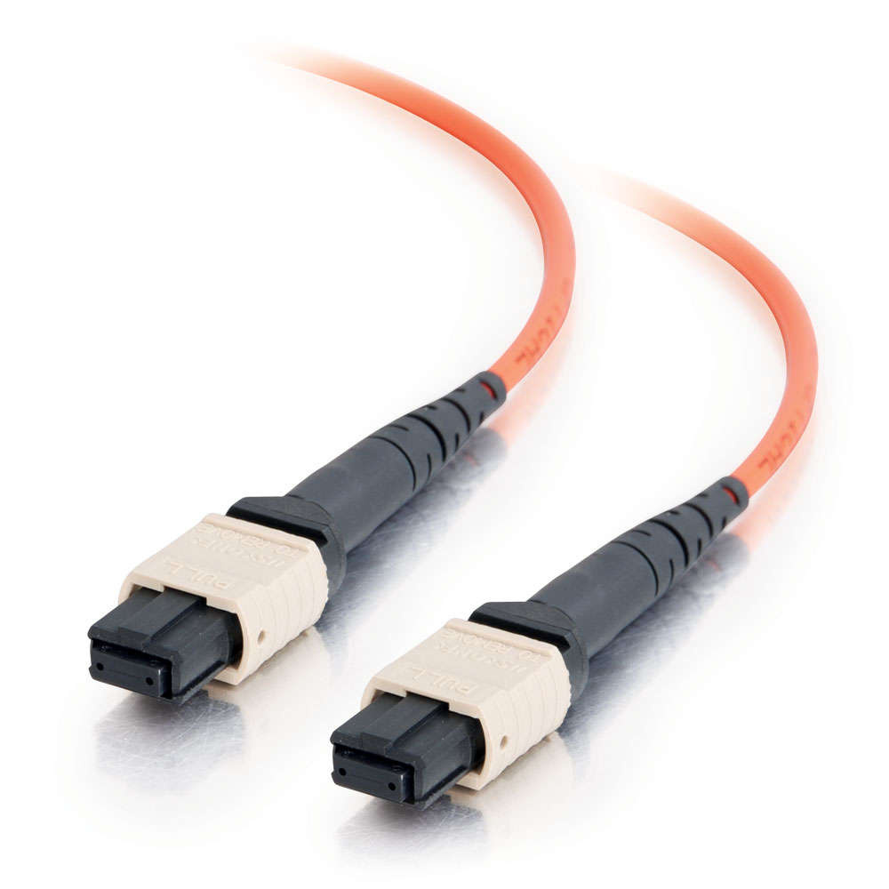 MTP 50/125 OM2 Multimode PVC Fiber Optic Cable - Orange
