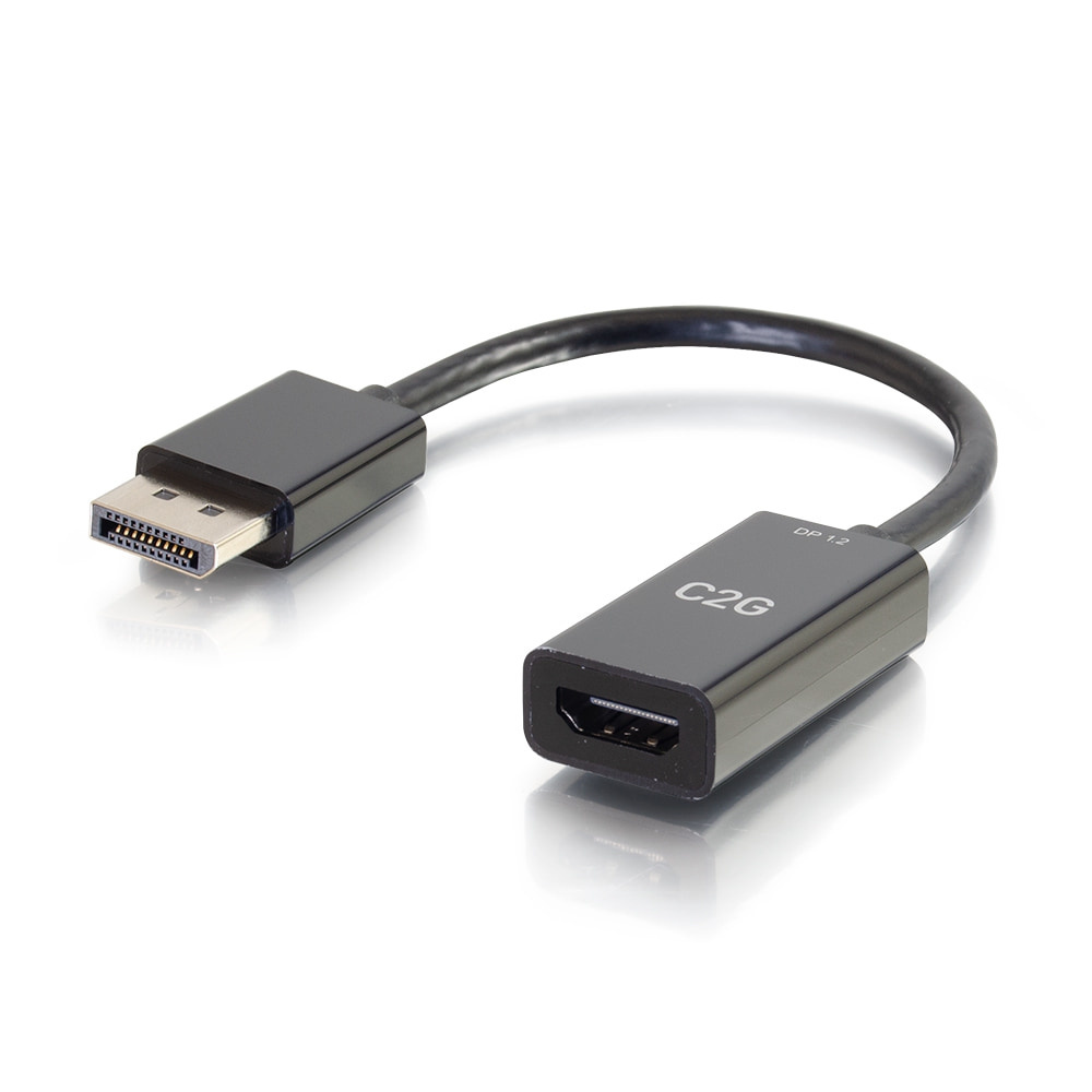 DisplayPort Male to HDMI Female Passive Adapter Converter - 4K 30Hz