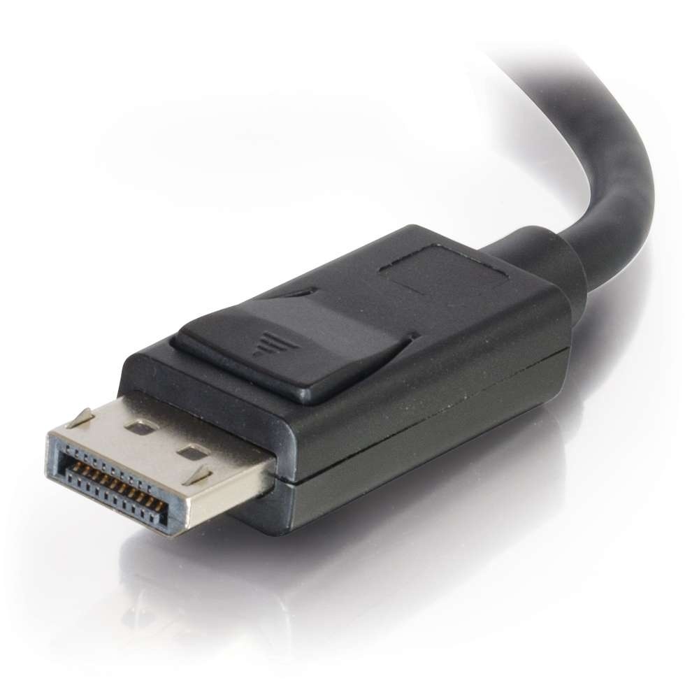 DisplayPort Cable with Latches 8K UHD M/M - Black