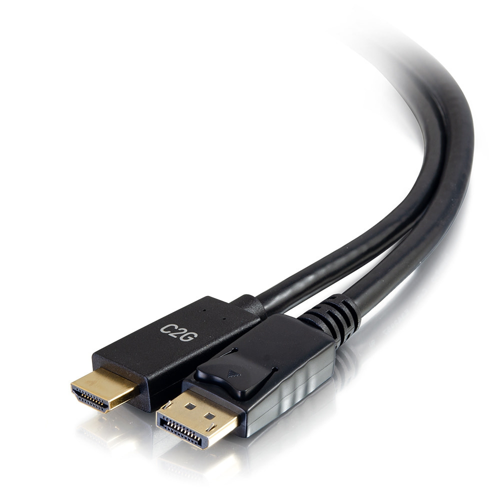 DisplayPort Male to HDMI Male Passive Adapter Cable - 4K 30Hz