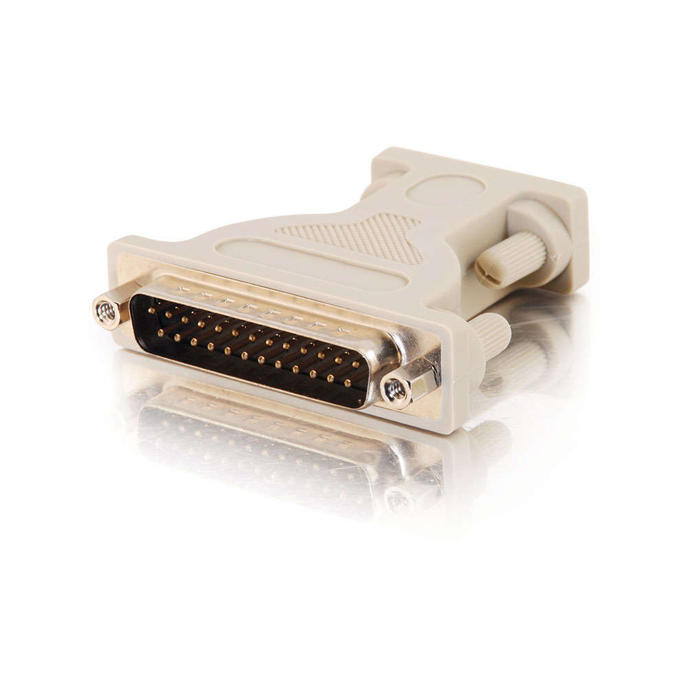 DB9 Female to DB25 Male Serial RS232 Adapter
