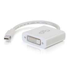 Mini DisplayPort to DVI-D Active Adapter Converter - White
