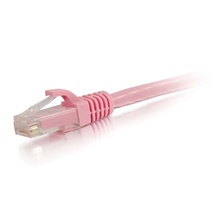 0.5ft (0.15m) Cat6 Snagless Unshielded (UTP) Ethernet Network Patch Cable - Pink