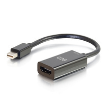 8in Mini DisplayPort™ Male to HDMI® Female Passive Adapter Converter - 4K 30Hz