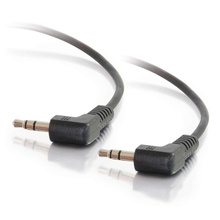 1.5ft (0.46m) 3.5mm Right Angled M/M Stereo Audio Cable