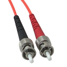 16.4ft (5m) LC-ST 62.5/125 OM1 Duplex Multimode PVC Fiber Optic Cable (TAA Compliant) - Orange