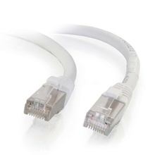 4ft (1.2m) Cat6 Snagless Shielded (STP) Ethernet Network Patch Cable - White