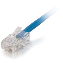 25ft (7.6m) Cat5e Non-Booted UTP Unshielded Ethernet Network Patch Cable - Plenum CMP-Rated (TAA Compliant) - Blue