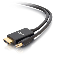 10ft (3m) Mini DisplayPort™ Male to HDMI® Male Passive Adapter Cable - 4K 30Hz
