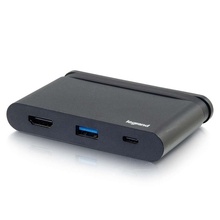 USB-C® 3-in-1 Mini Docking Station with HDMI®, USB-A and Power Delivery up to 100W - 4K 30Hz