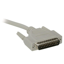 25ft (7.6m) DB25 M/F Serial RS232 Extension Cable
