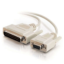 6ft (1.8m) DB9 Female to DB25 Male Serial RS232 Modem Cable