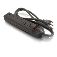 6-Outlet Power Strip with Surge Suppressor