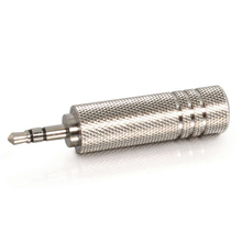 3.5mm Stereo Male to 6.3mm (1/4in) Stereo Female Adapter (TAA Compliant)