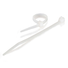7.5in Cable Tie Multipack (100-Pack) (TAA Compliant) - White