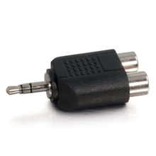 3.5mm Stereo Male to Dual RCA Female Audio Adapter (TAA Compliant)