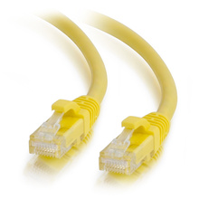 35ft (10.7m) Cat6a Snagless Unshielded (UTP) Ethernet Network Patch Cable - Yellow