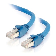 75ft (22.8m) Cat6 Snagless Solid Shielded Ethernet Network Patch Cable - Blue