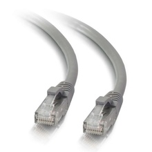 0.5ft (0.15m) Cat5e Snagless Unshielded (UTP) Ethernet Network Patch Cable - Gray