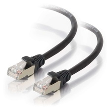 7ft (2.1m) Cat5e Snagless Shielded (STP) Ethernet Network Patch Cable - Black