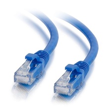 20ft (6.1m) Cat6a Snagless Unshielded (UTP) Ethernet Network Patch Cable - Blue
