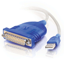 6ft (1.8m) USB to DB25 Serial RS232 Adapter Cable
