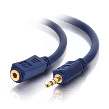 6ft (1.8m) Velocity™ 3.5mm M/F Stereo Audio Extension Cable