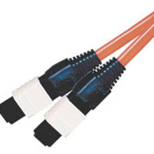 16.4ft (5m) MTP/MPO 62.5/125 Multimode Fiber Optic Assembly Ribbon Cable - Plenum CMP-Rated (TAA Compliant) - Orange
