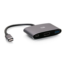 USB-C® 3-in-1 Mini Docking Station with HDMI®, USB-A, and USB-C Power Delivery up to 100W - 4K 60Hz