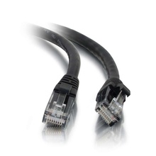 30ft (9.1m) Cat5e Snagless Unshielded (UTP) Ethernet Network Patch Cable - Black