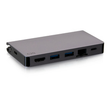USB-C® 5-in-1 Compact Docking Station with HDMI®, 2x USB-A, Ethernet, and USB-C Power Delivery up to 100W - 4K 30Hz