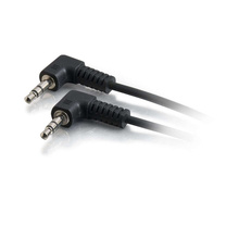 12ft (3.7m) 3.5mm Right Angled M/M Stereo Audio Cable