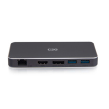 USB-C® 7-in-1 Dual Display MST Docking Station with HDMI®, DisplayPort™, Ethernet, USB, and Power Delivery up to 100W - 4K 60Hz