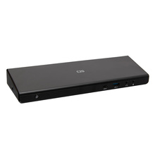USB-C® 12-in-1 Triple Display Docking Station with HDMI®, DisplayPort™, Ethernet, USB, 3.5mm Audio and Power Delivery up to 85W - 4K 30Hz (TAA Compliant)