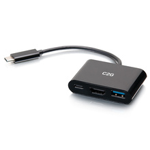 USB-C® 3-in-1 Mini Docking Station with HDMI®, USB-A, and USB-C Power Delivery up to 60W - 4K 30Hz