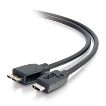 6ft (1.8m) USB 3.0 (USB 3.1 Gen 1) USB-C to USB Micro-B Cable M/M - Black