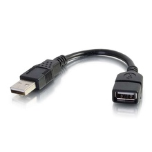 USB 2.0 A Male to A Female Extension Cable