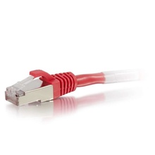 7ft (2.1m) Cat5e Snagless Shielded (STP) Ethernet Network Patch Cable - Red