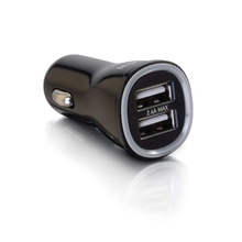 Smart 2-Port USB Car Charger, 2.4A Output