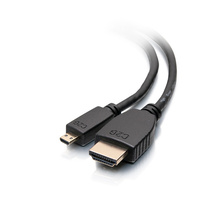 10ft (3m) Standard Speed HDMI® to Micro HDMI Cable with Ethernet