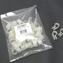 0.25in Nylon Cable Clamp Multipack (50-Pack) (TAA Compliant)