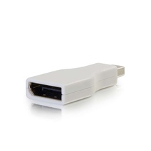 Mini DisplayPort™ Male to DisplayPort™ Female Adapter - White
