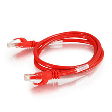 7ft (2.1m) Cat6 Snagless Unshielded (UTP) Network Crossover Patch Cable - Red