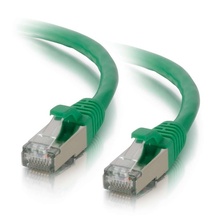 2ft (0.6m) Cat6 Snagless Shielded (STP) Ethernet Network Patch Cable - Green