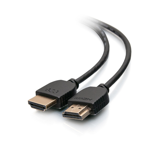 Flexible High Speed HDMI Cable with Low Profile Connectors - 4K 60Hz